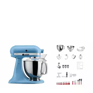 KitchenAid Robot de cuisine Swiss Anniversary Set KSM200 Bleu 1