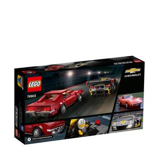 LEGO®  76903 Chevrolet Corvette C8.R und 1968 Chevrolet Corvette 