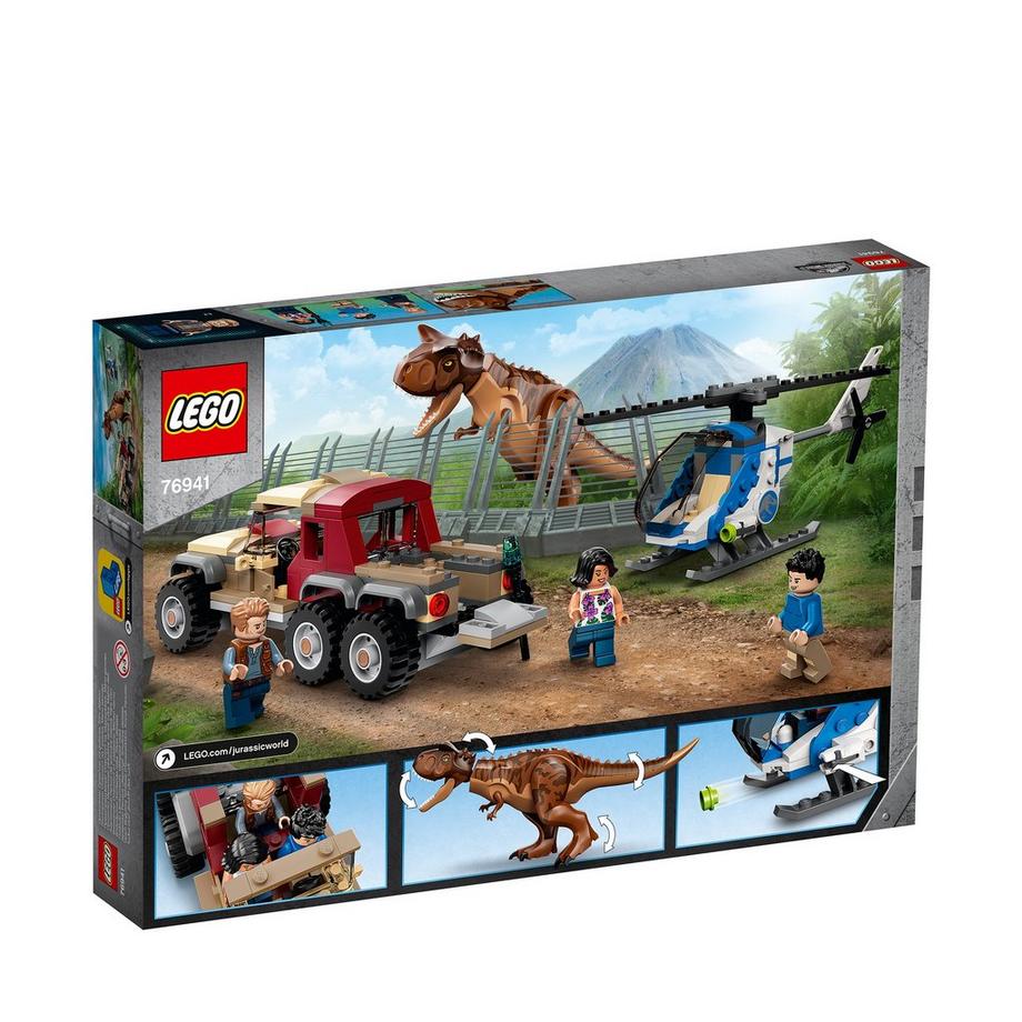 LEGO®  76941 L’inseguimento del dinosauro Carnotaurus 
