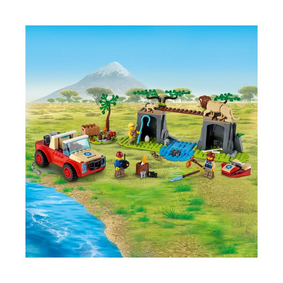 LEGO®  60301 Le tout-terrain de sauvetage des animaux sauvages 