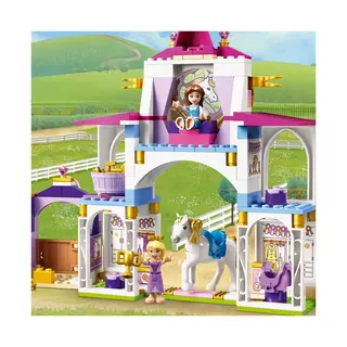 LEGO 43205 Disney Princess Aventures Épiques dans le Château, Jouet Ariel,  Vaiana et Raiponce, Figurines Animaux, Enfants Dès 6 Ans blanc - Lego