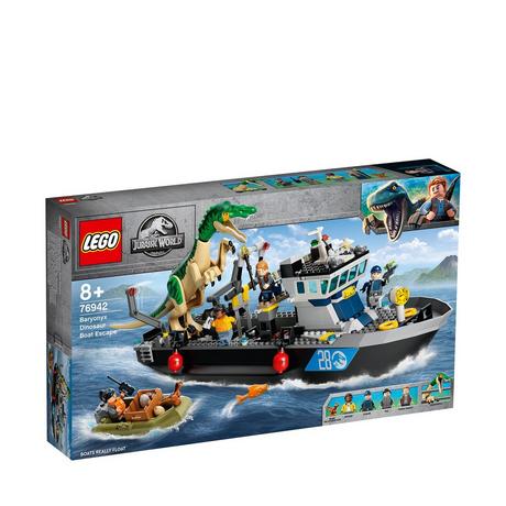 LEGO®  76942 L’évasion en bateau du Baryonyx 