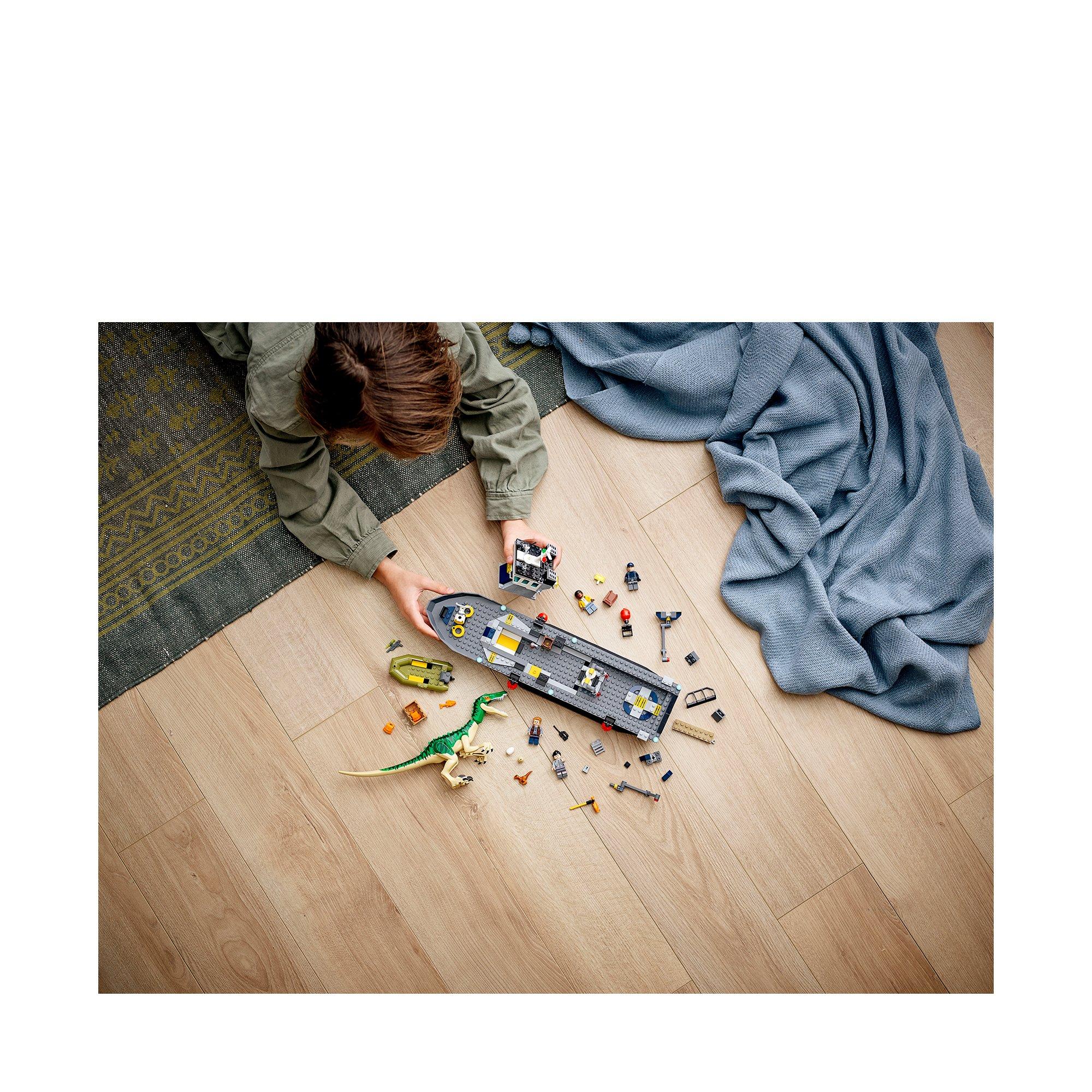 LEGO®  76942 Fuga sulla barca del dinosauro Baryonyx 