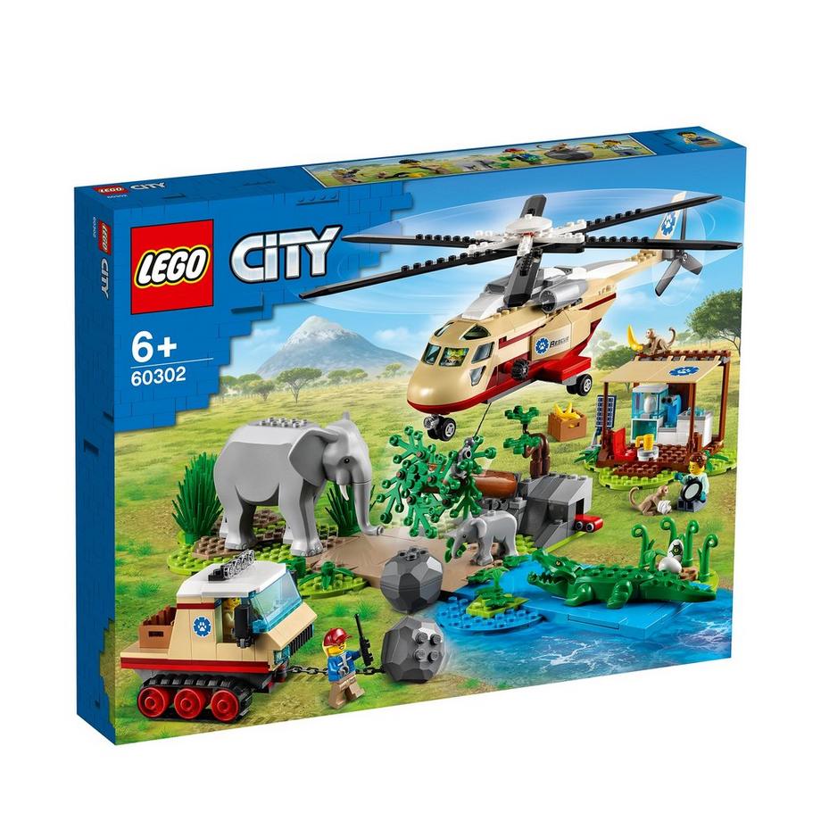 LEGO®  60302 L'opération de sauvetage des animaux sauvages 