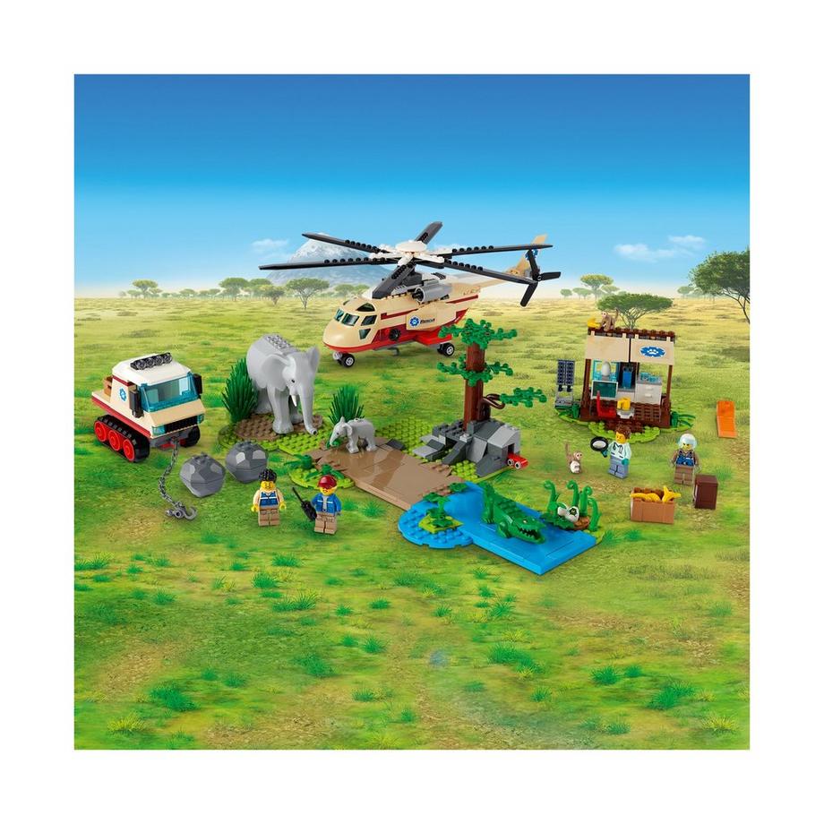LEGO®  60302 L'opération de sauvetage des animaux sauvages 