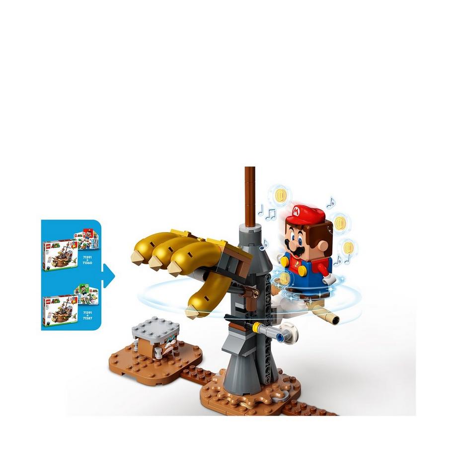 LEGO®  71391 Ensemble d'extension La forteresse volante de Bowser 
