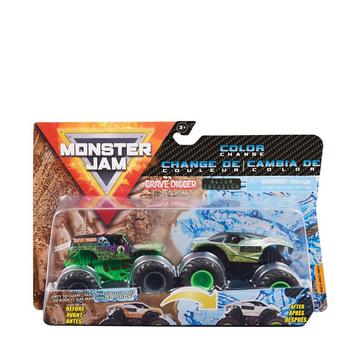 Originale Monster Jam 2 Pack Monster Trucks 1:64, modelli assortiti