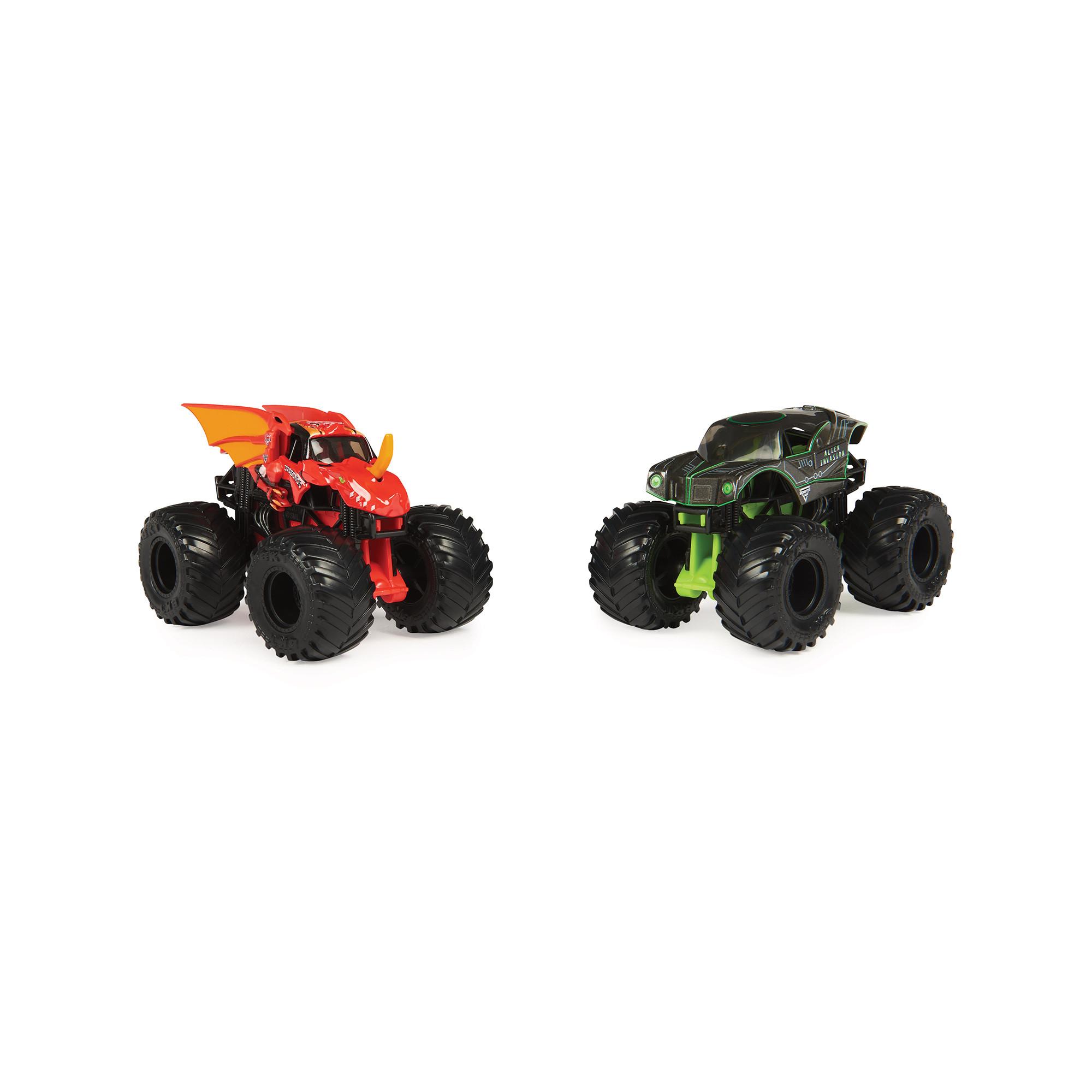 Monster Jam  Original Monster Jam 2 Pack Monster Trucks 1:64, assortiment aléatoire 