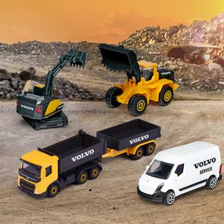 Majorette  Creatix Construction + 5 Volvo Vehicle 