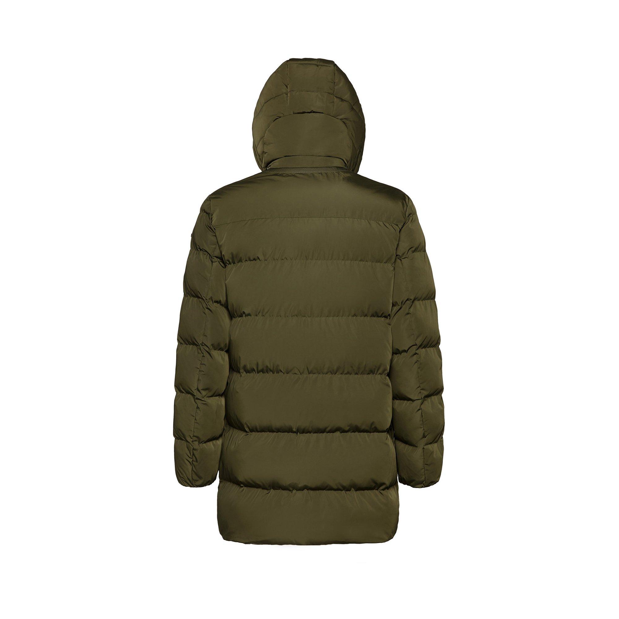 GEOX Jacke mit Kapuze Hilstone Parka Dunkelgrün
