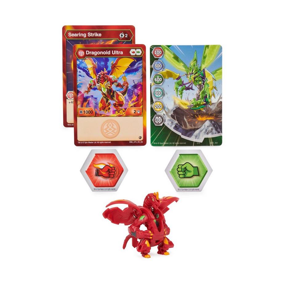 Bakugan  Ultra, Dragonoid, Figurine Geogan Rising Articulée, assortiment aléatoire 