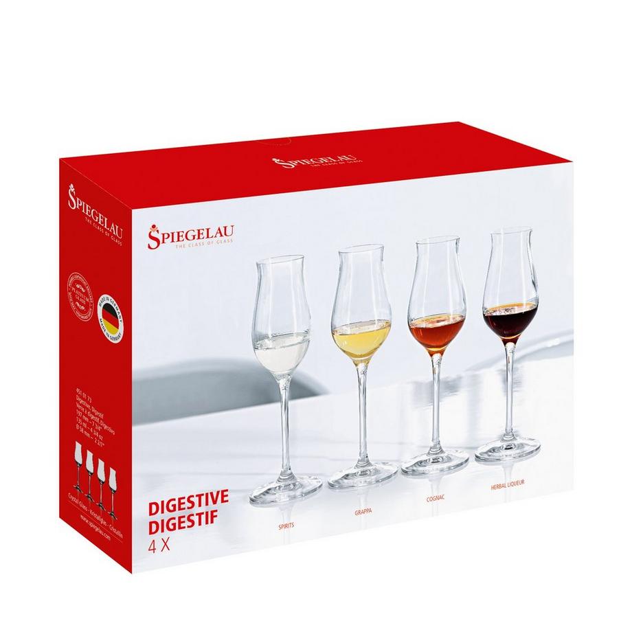 Spiegelau Likörglas, 4tlg Digestive 