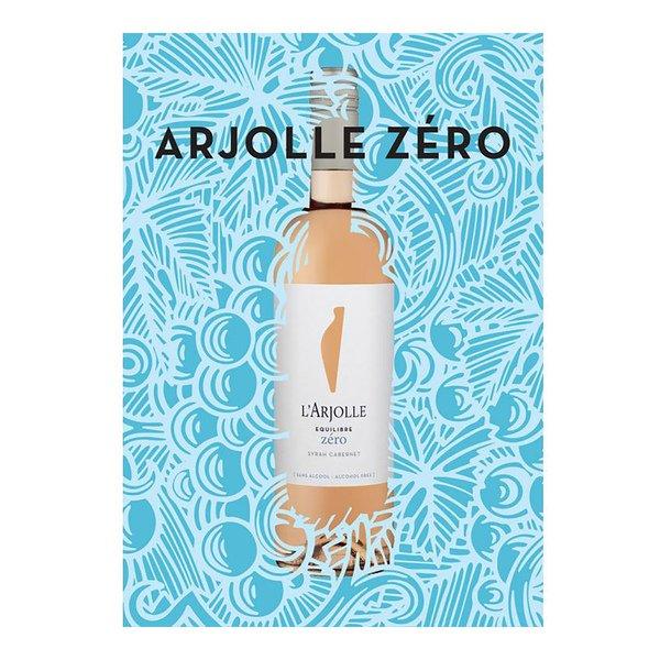 Domaine de l'Arjolle Equilibre Zéro Rosé, sans alcohol  