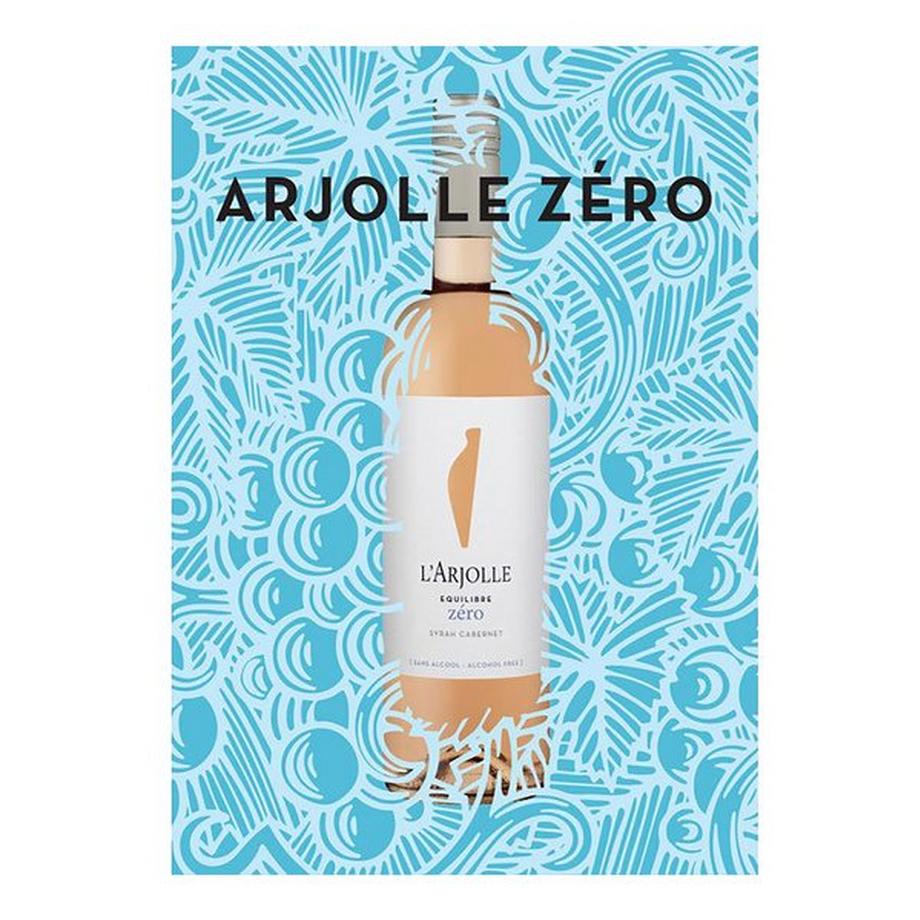 Domaine de l'Arjolle Equilibre Zéro Rosé, sans alcohol  