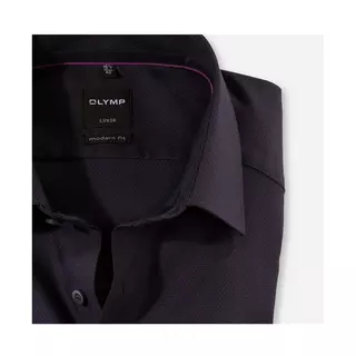 OLYMP Luxor modern fit Hemd, Modern Fit, langarm Bordeaux