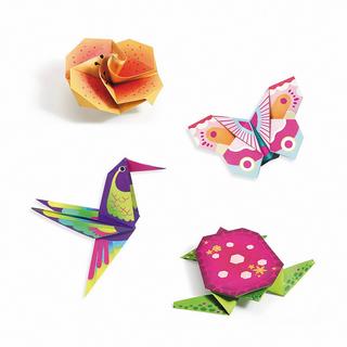 Djeco Origami Papier Tropische Schätze 