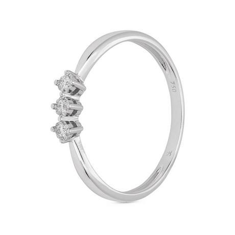 L' Atelier Gold 18 Karat by Manor  Ring mit Diamant 