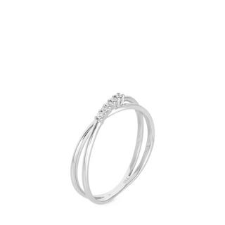 L' Atelier Gold 18 Karat by Manor  Ring mit Diamant 