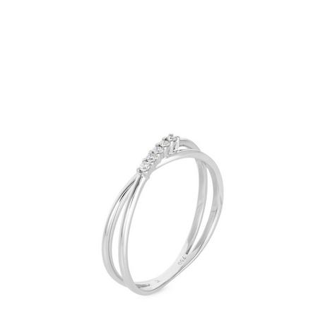 L' Atelier Gold 18 Karat by Manor  Ring mit Diamant 