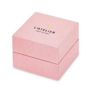 L' Atelier Gold 18 Karat by Manor  Ring mit Diamant 