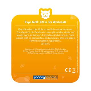 Tigermedia  Tigercard Papa Moll in der Werkstatt, Tedesco 