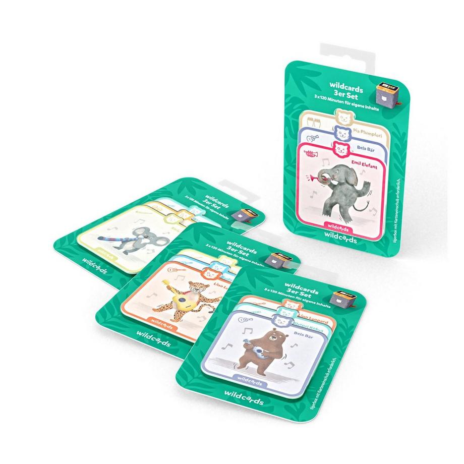 Tigermedia  Wildcard Swiss Edition 3 Stück mit je 120 Minuten, Deutsch 