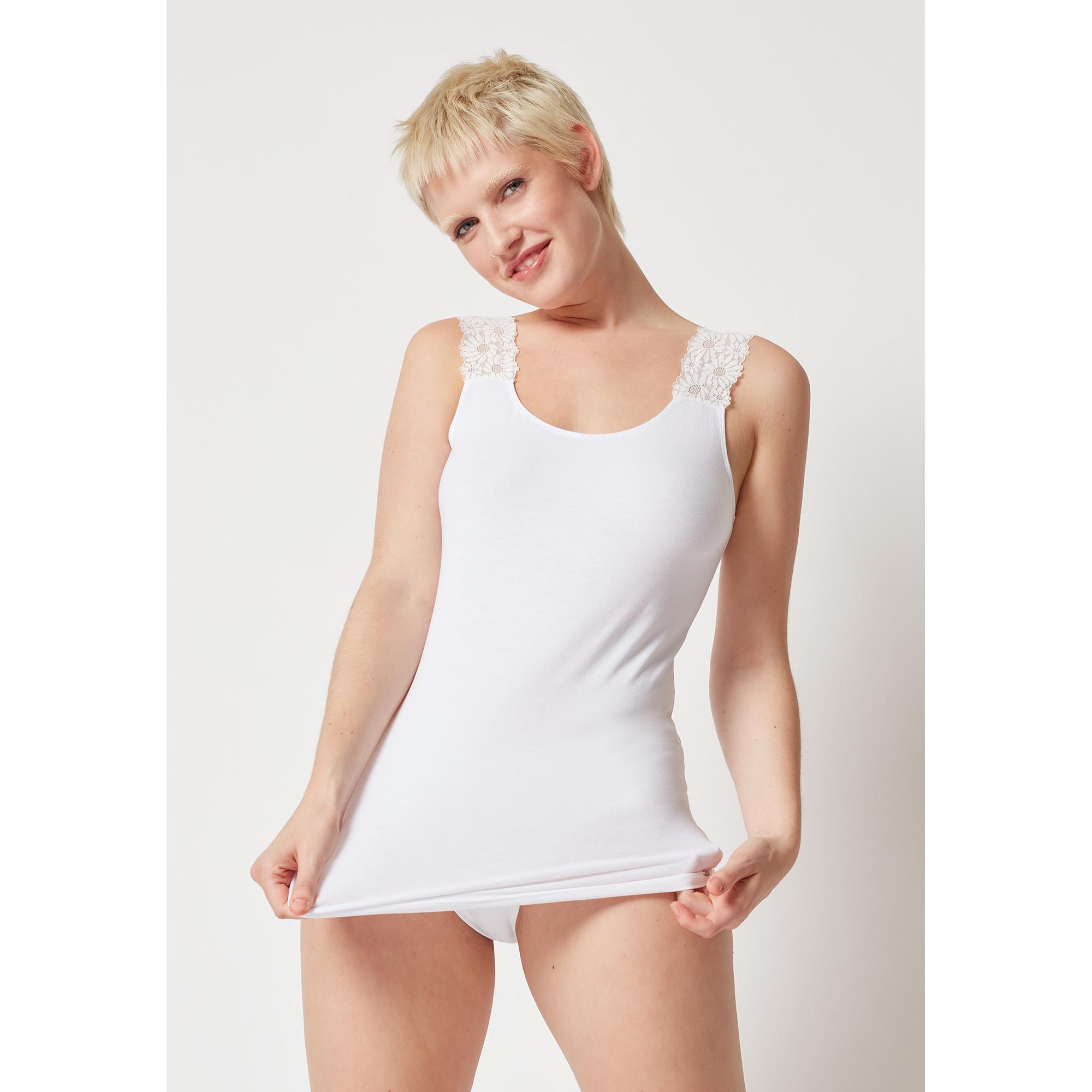 Image of Tank Top Damen Weiss 38
