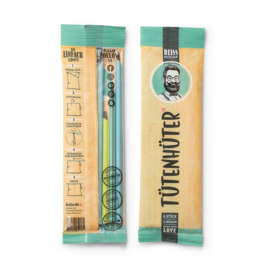 Tütenhüter Beutelverschluss  