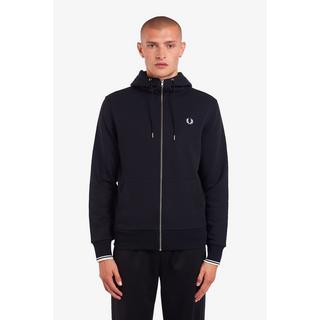 FRED PERRY HOODED ZIP THROUGH SWEATSHIRT Hoodie mit Reissverschluss 