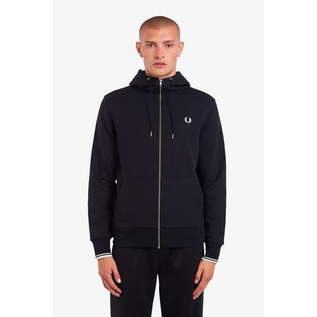 FRED PERRY HOODED ZIP THROUGH SWEATSHIRT Hoodie mit Reissverschluss 