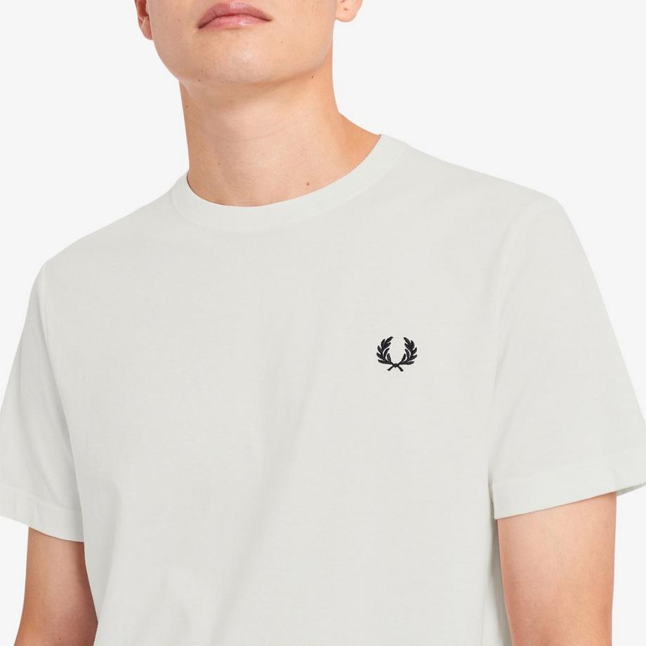 FRED PERRY T-Shirt avec Broderie Couronne de Laurier  