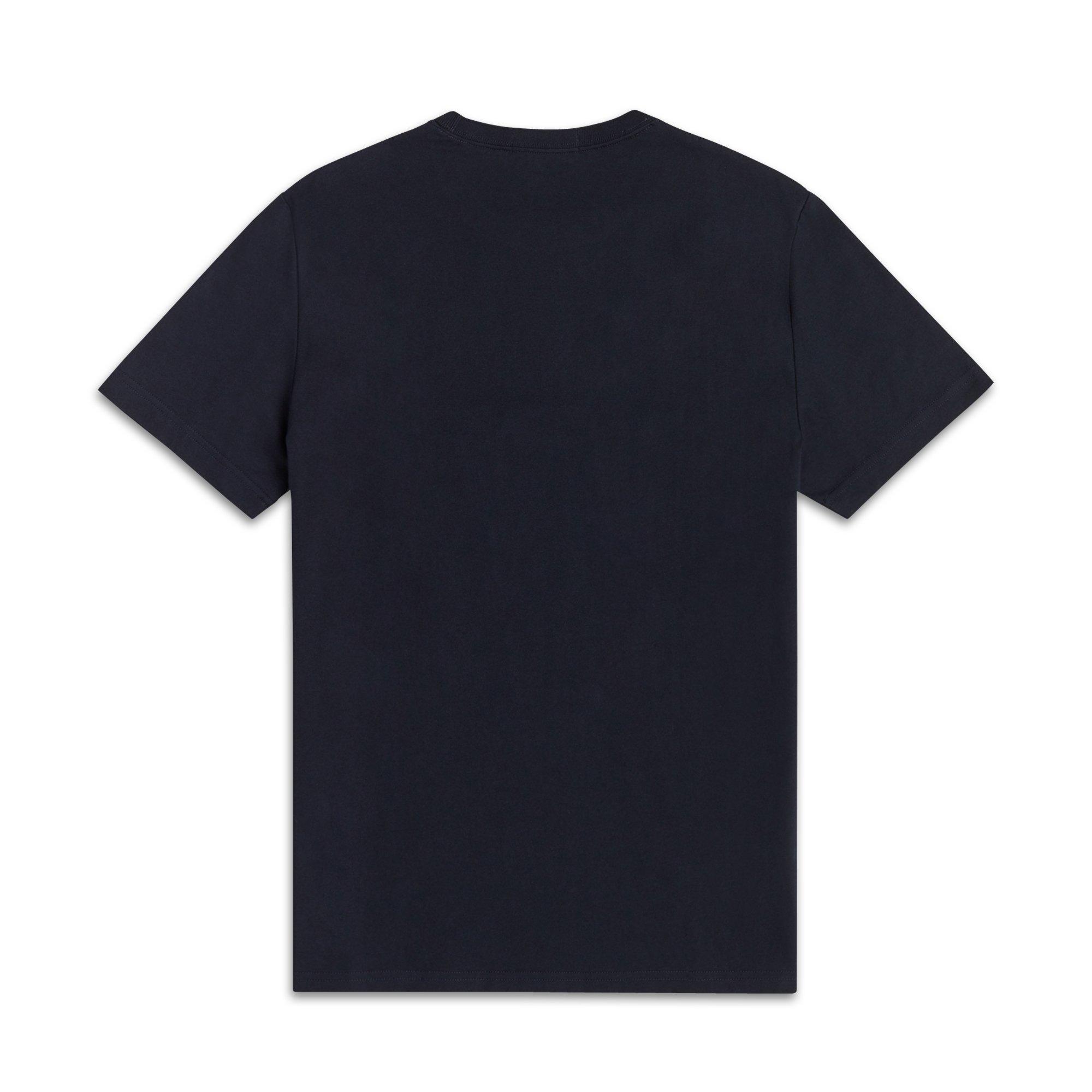FRED PERRY T-Shirt mit Lorbeerkranz Stickerei  