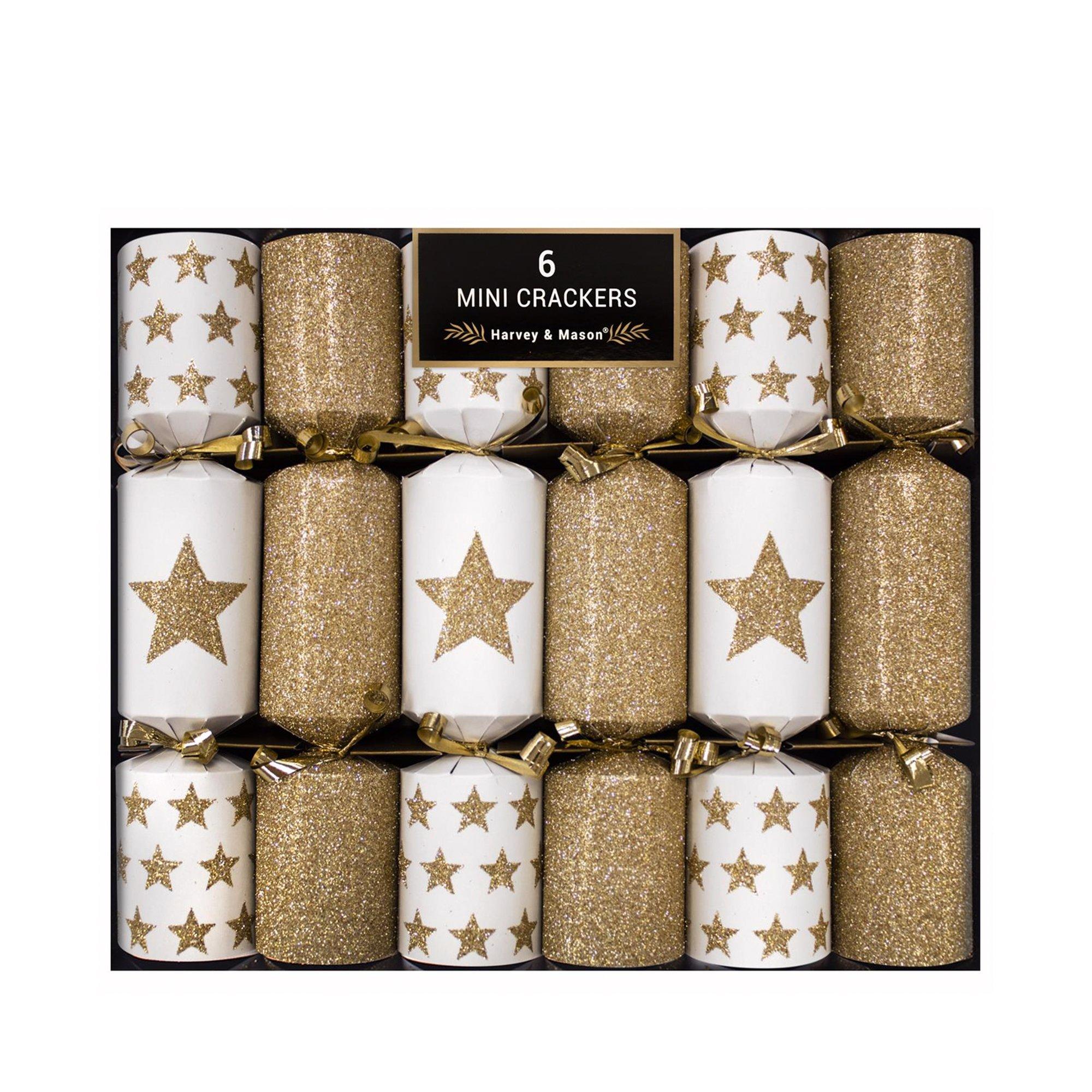 Image of NA Crackers 6 Stück Mini Gold Star