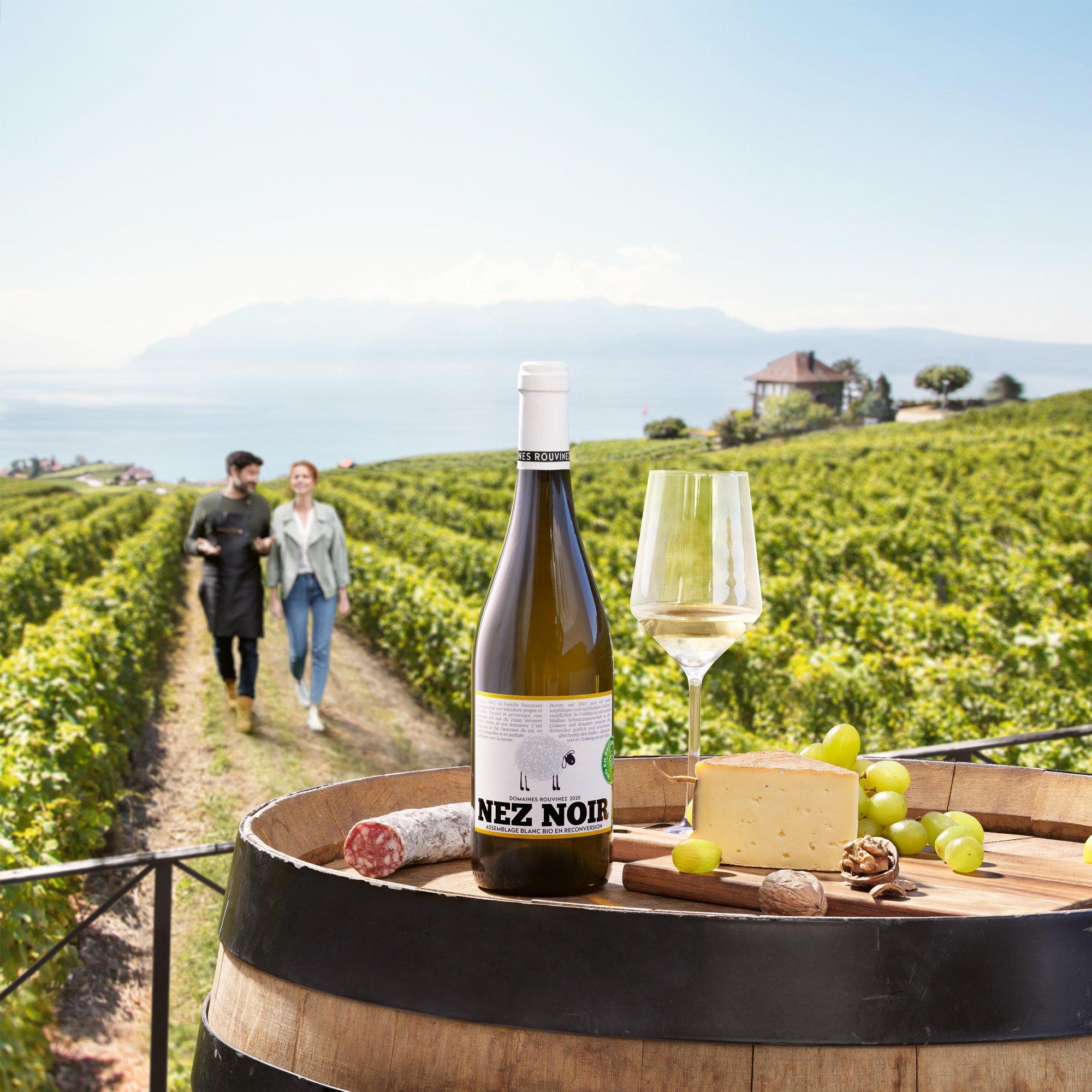 Domaine Rouvinez 2022, Nez Noir Blanc, Valais AOC  