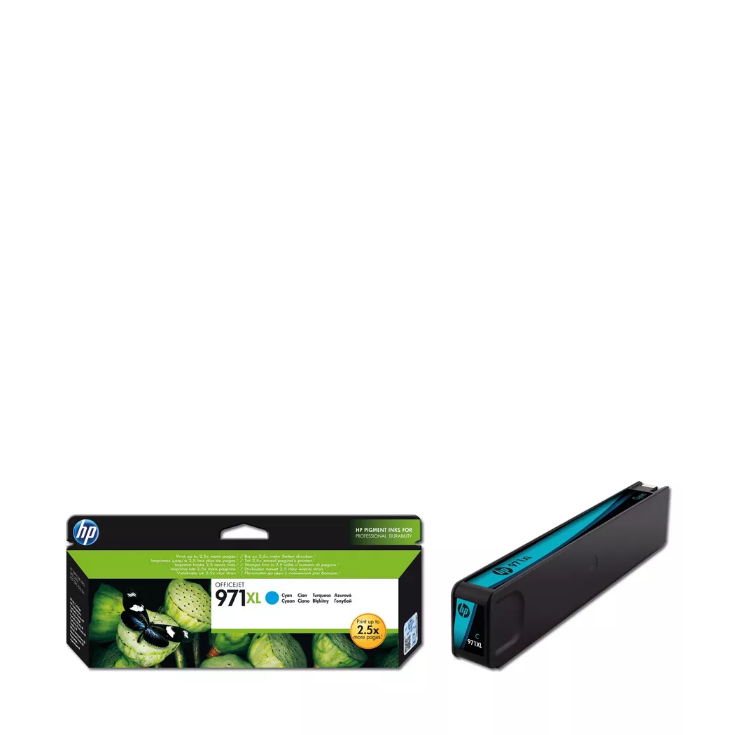 Hewlett-Packard – 971xl, Tintenpatrone, Cyan-Blau