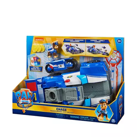 SPINMASTER  Paw Patrol Movie Chase Transforming City Cruiser Multicolor
