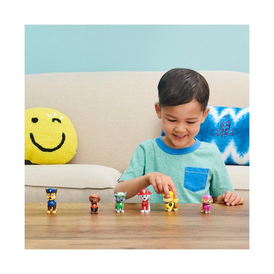 Spin Master  Paw Patrol Geschenkset Mit 6 Hero Pups Spielfiguren Aus Dem Kinofilm 