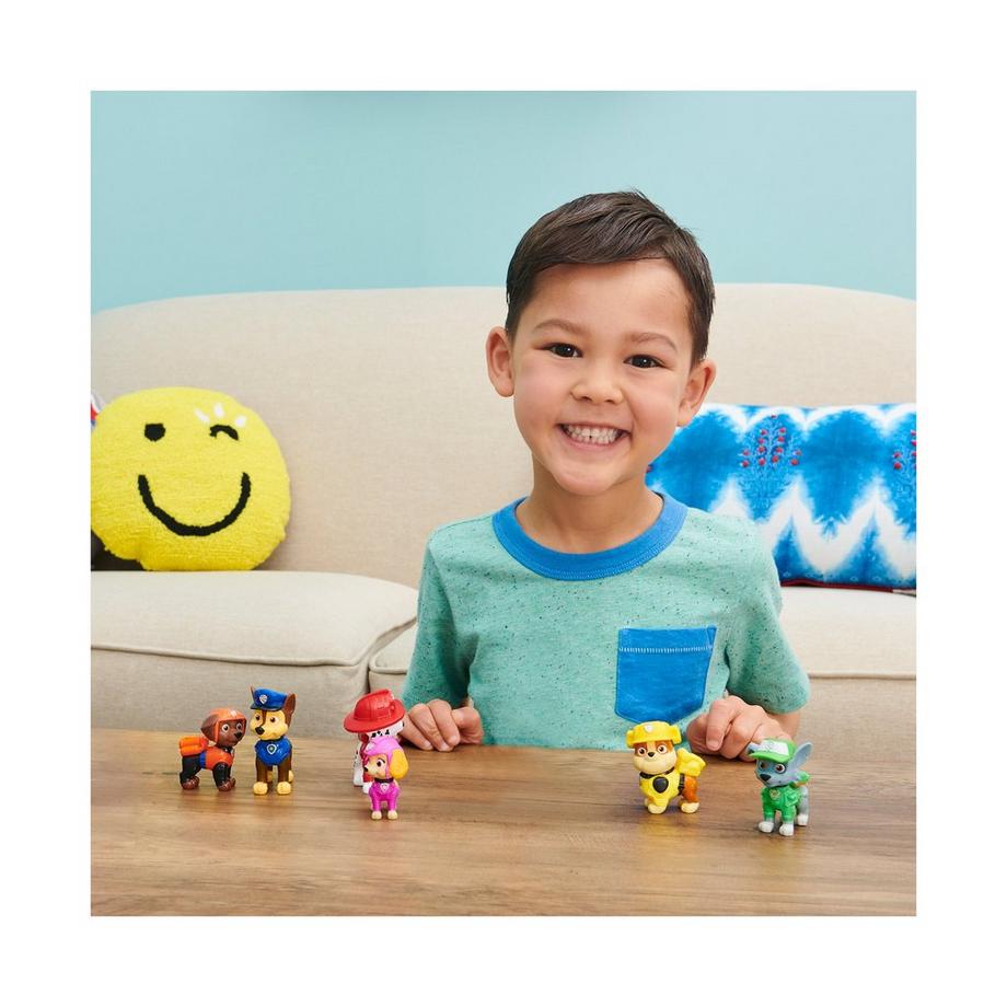 Spin Master  Paw Patrol Geschenkset Mit 6 Hero Pups Spielfiguren Aus Dem Kinofilm 