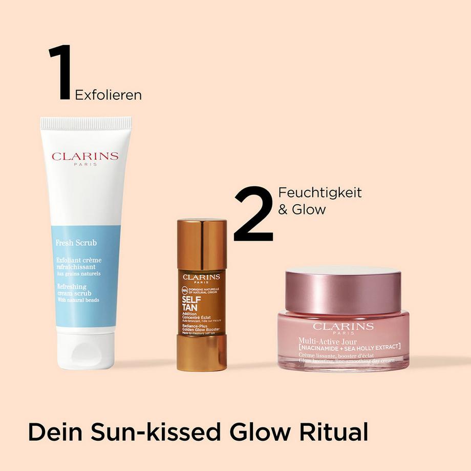 CLARINS AUTOBRONZANTS Addition Concentré Eclat Visage 