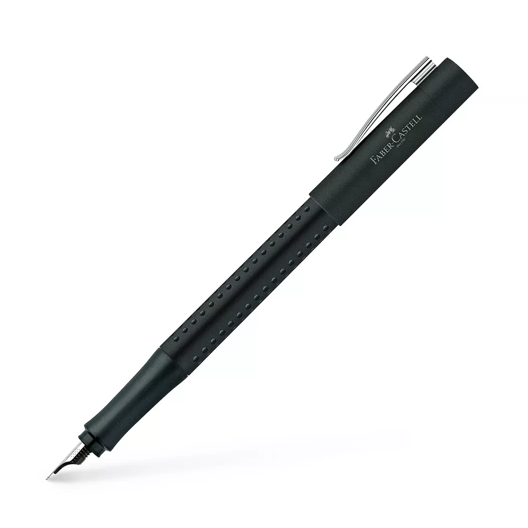 FABER-CASTELL Füllhalter GRIP 2011, schwarz, M