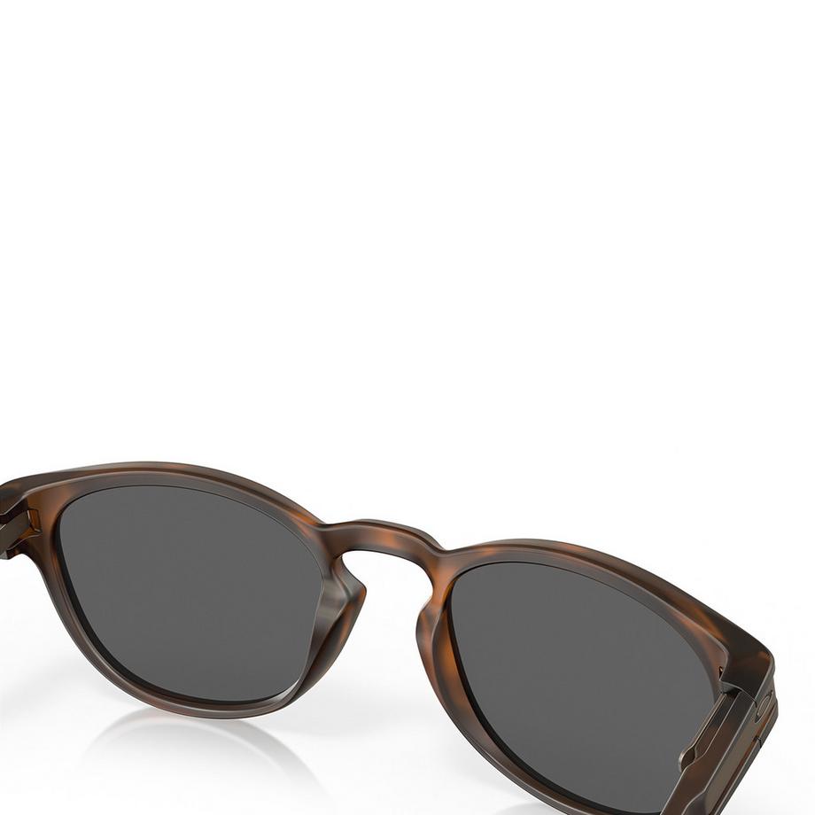 OAKLEY Occhiali da sole con montatura rotonda e motivo tartaruga  