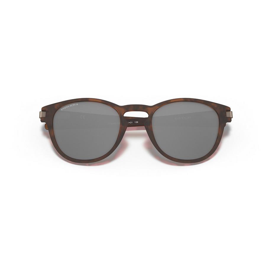 OAKLEY Occhiali da sole con montatura rotonda e motivo tartaruga  