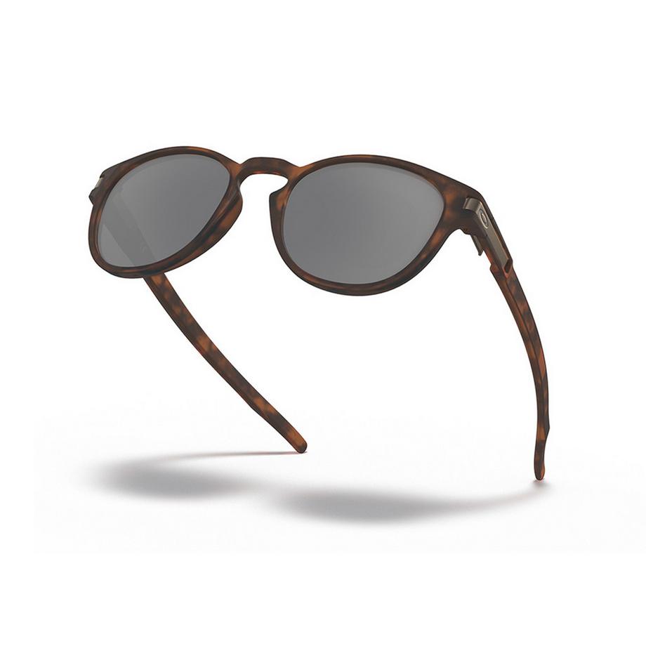 OAKLEY Occhiali da sole con montatura rotonda e motivo tartaruga  