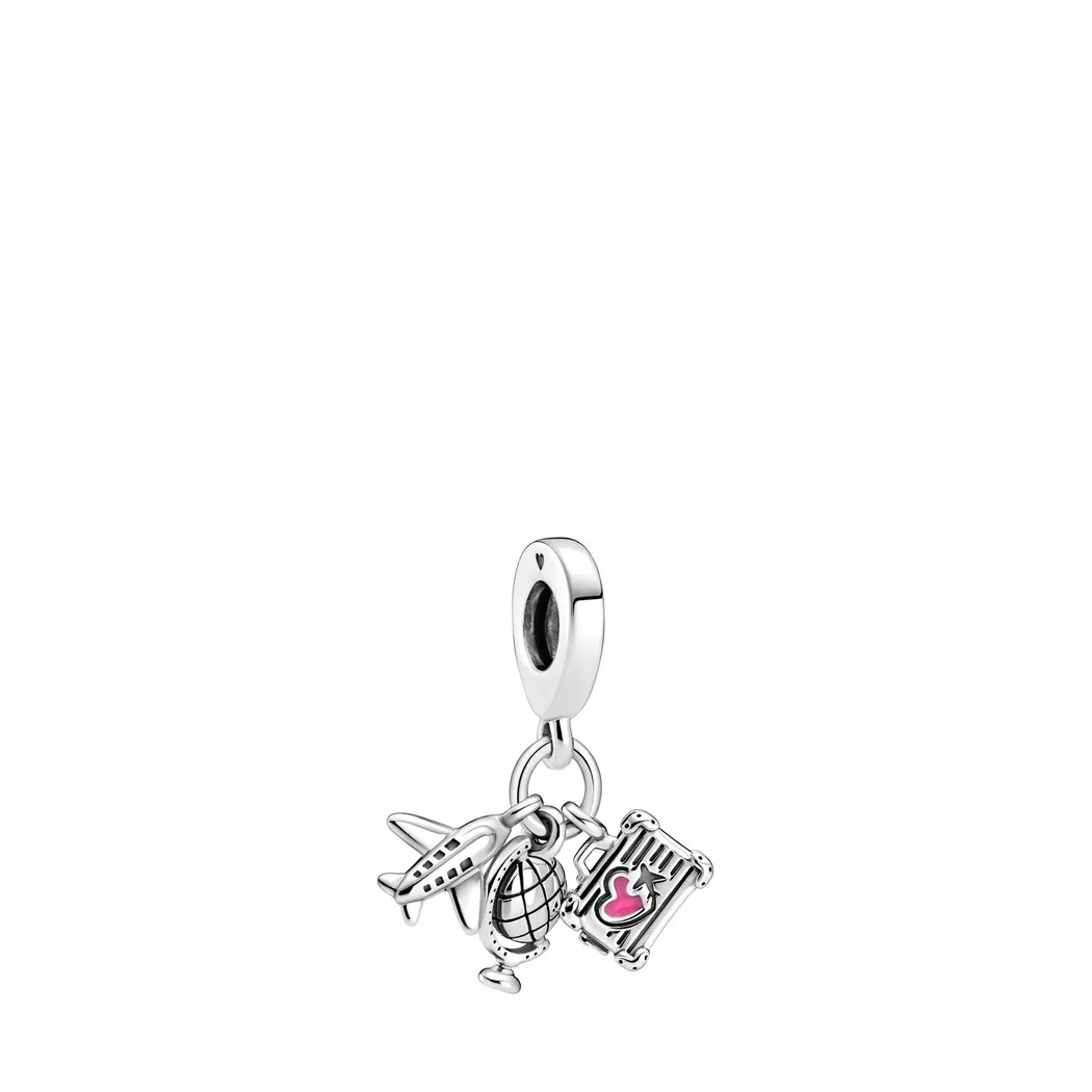 Pandora - Charm,  Places, One Size, Silber