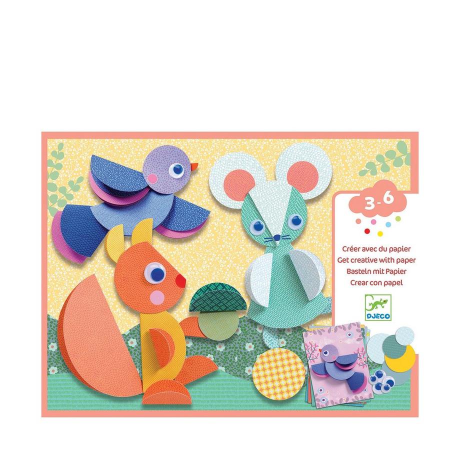 Djeco Bastelartikel Eichhörnchen 