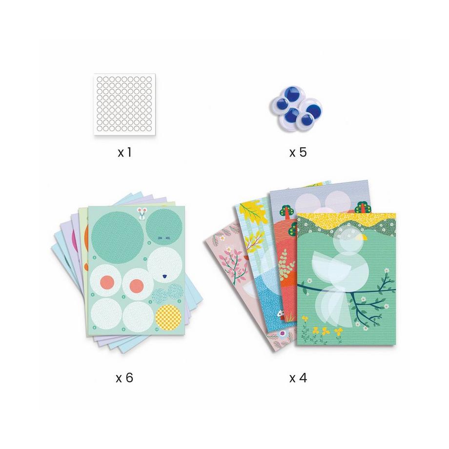 Djeco Bastelartikel Eichhörnchen 