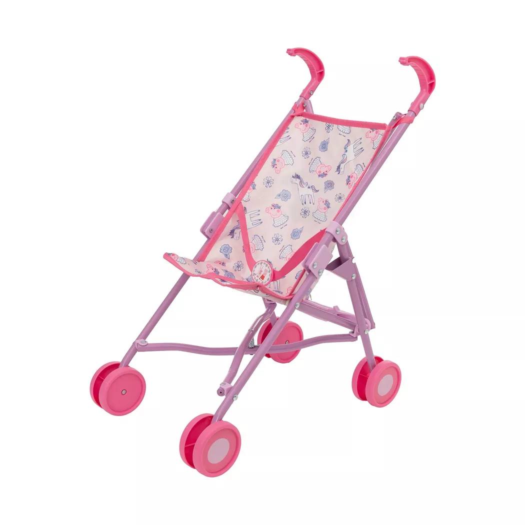 HTI - Buggy Peppa Pig Stroller, Rosa