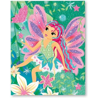 Artista  Images de sable et de papier d'aluminium 