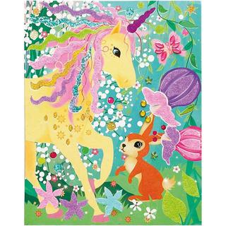 Artista  Images de sable et de papier d'aluminium 