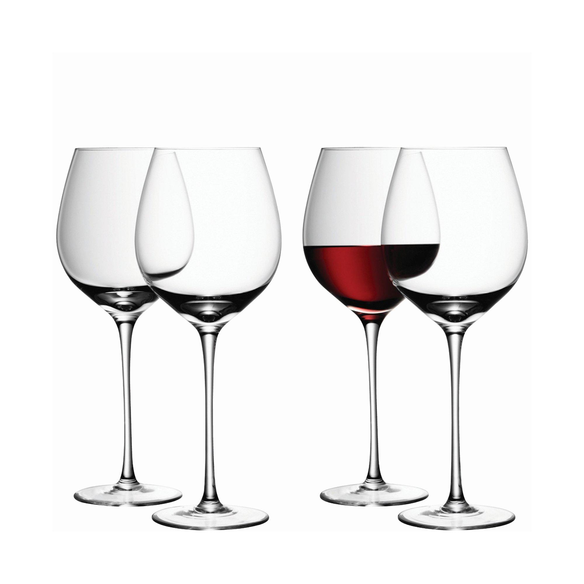 LSA Rotweinglas, 4 Stück Wine 